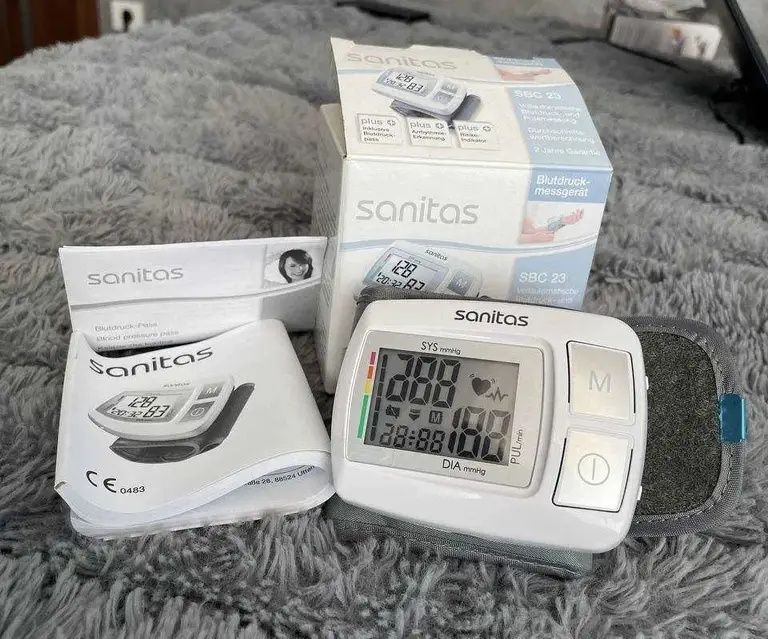Автоматический тонометр немецкий Sanitas Tanometr SBC 23 100% orginal