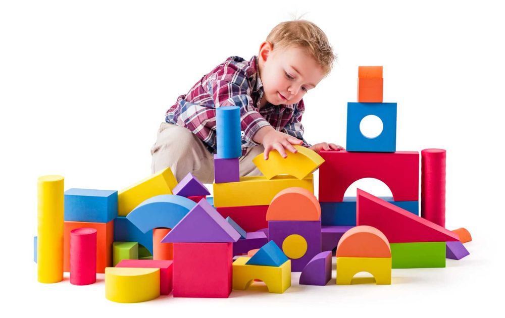 Намаления! Мек Пъзел Строител от EVA плътен и мек за най-малките