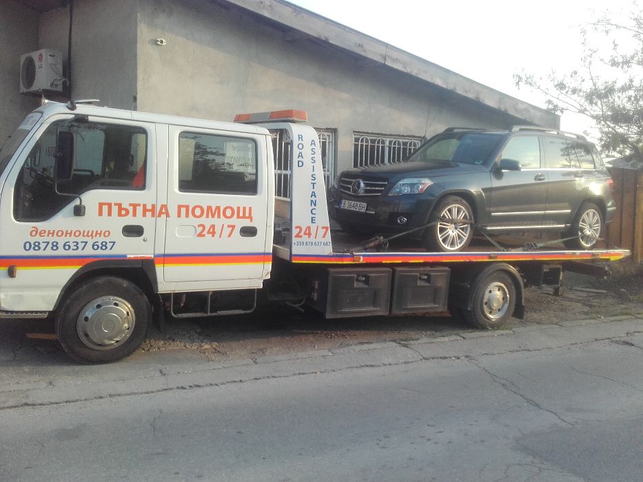 Лицензирана Пътна Помощ Денонощна 24/7