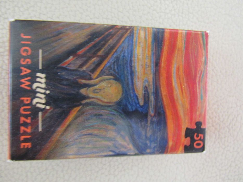 Мини пъзел 50 части-"Викът"-Едвард Мунк