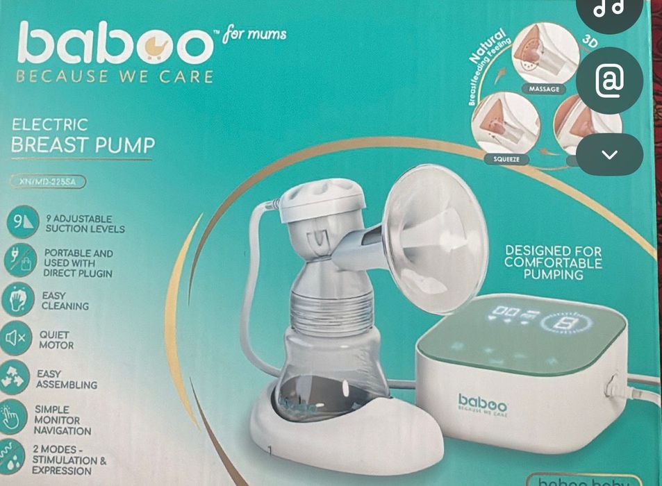 Молокоотсос Baboo новый