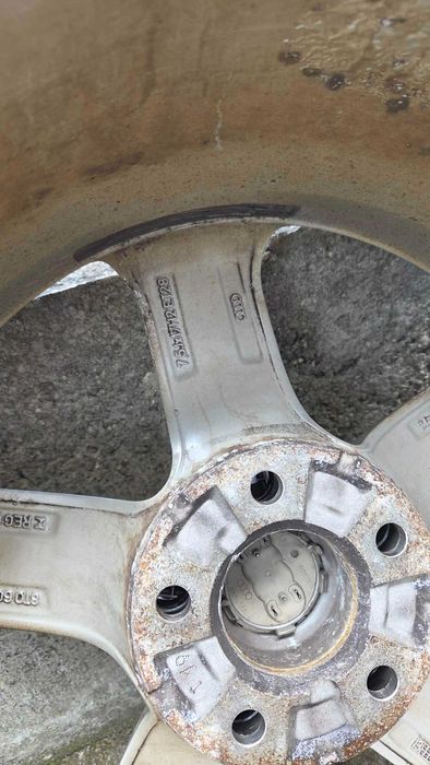 Джанти  ауди 17 5 х 112 7.5ж ет 28 централен отвор 66.6  audi 7.5j et 28