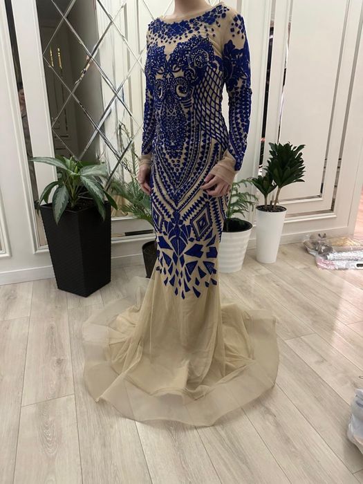 Вечернее платье русалка!