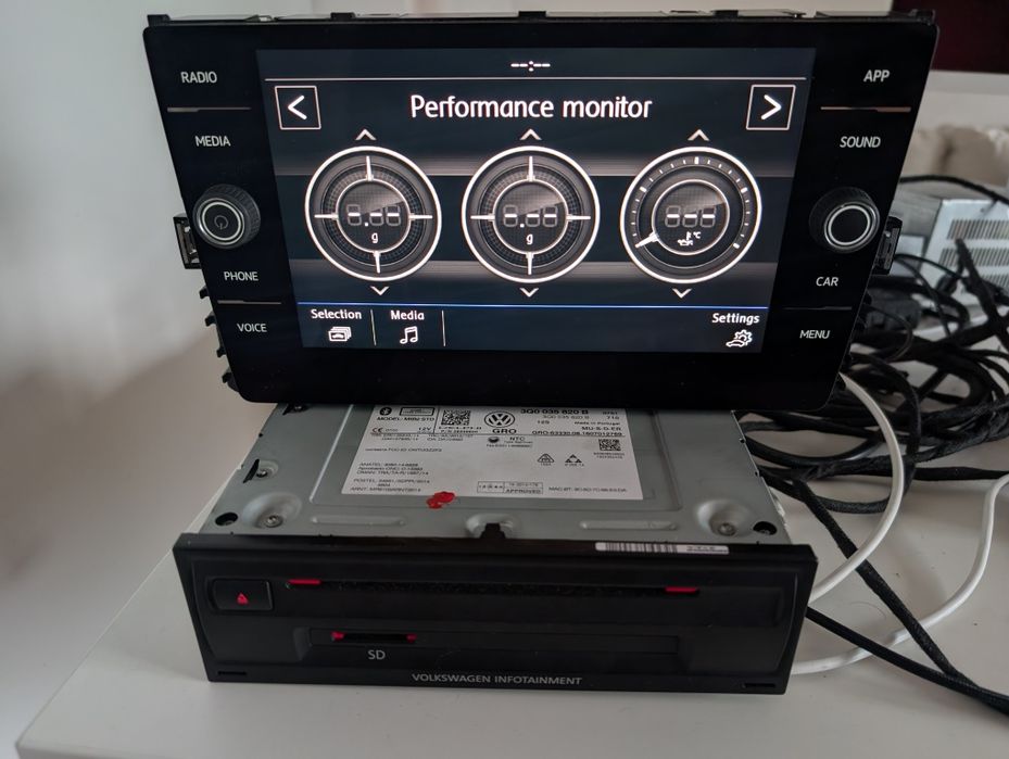 Navigatie Originala MIB 2  Composition media golf 7 passat b8