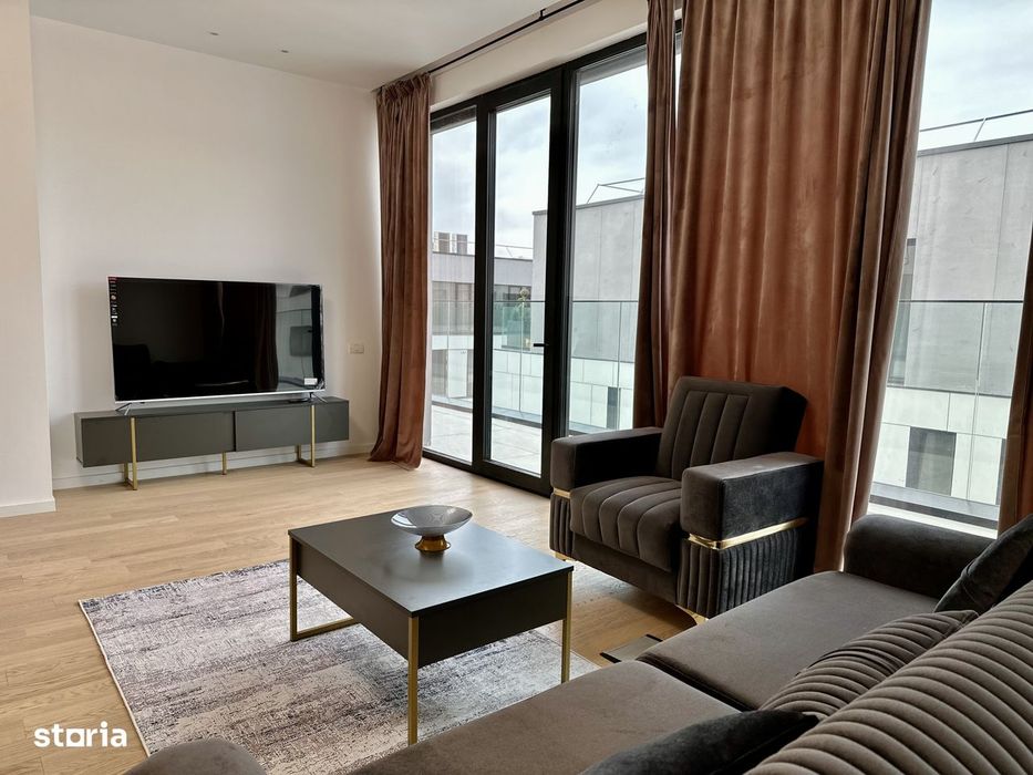 Penthouse de inchiriat in WIN Herastrau | 5 cam | Terasa panoramica |