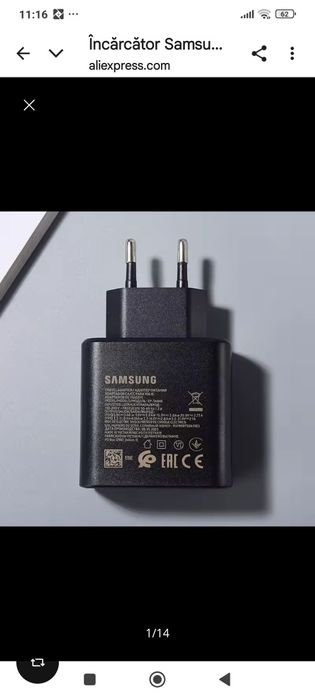 Încărcătoare rapide de 45W pentru telefoanele mobile Samsung