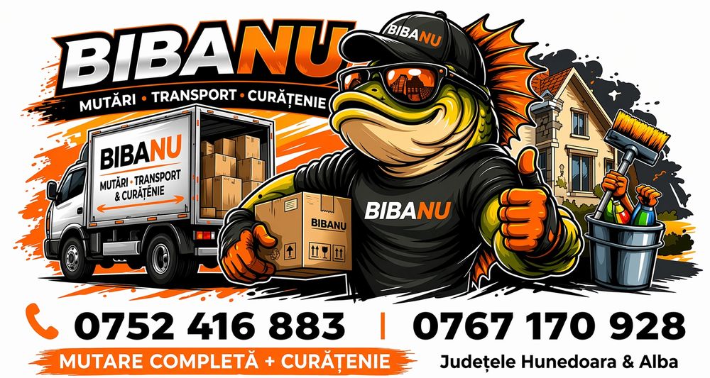 Bibanu Mutări și Curățenie