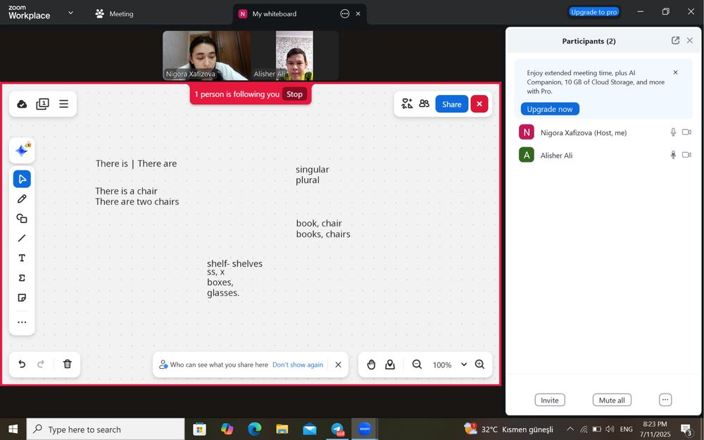 5-15 yoshli bolalar uchun ingliz tili - onlayn yoki uyi gizga borib