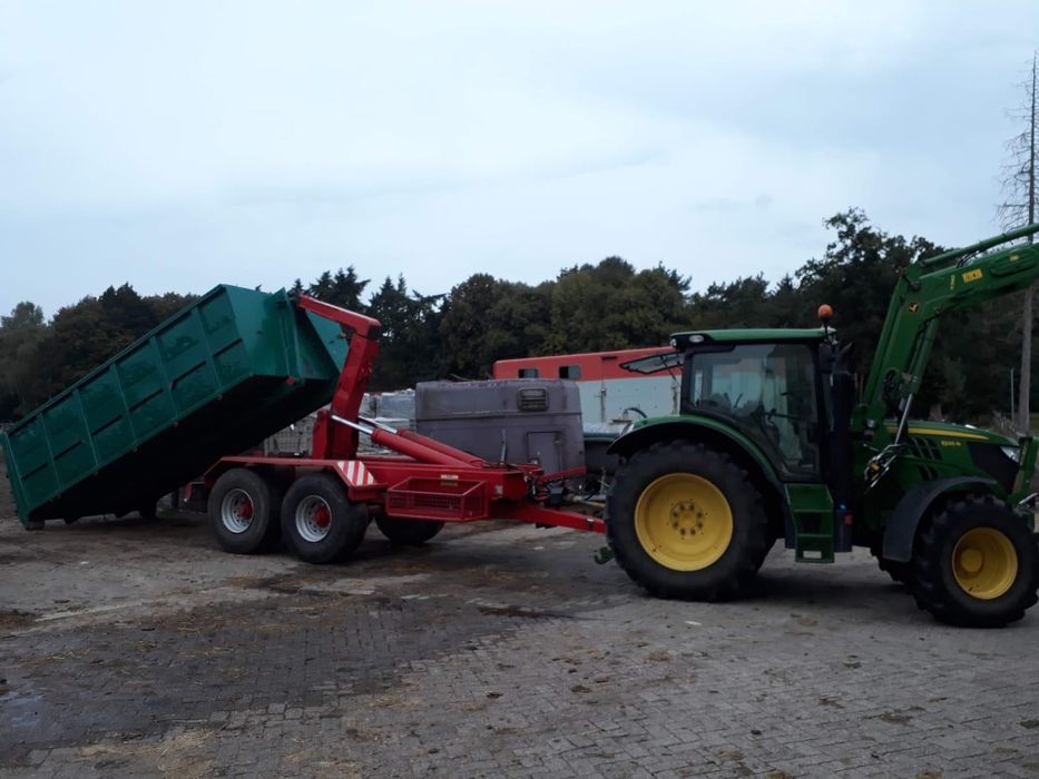 Remorca Tractor Abrollkipper