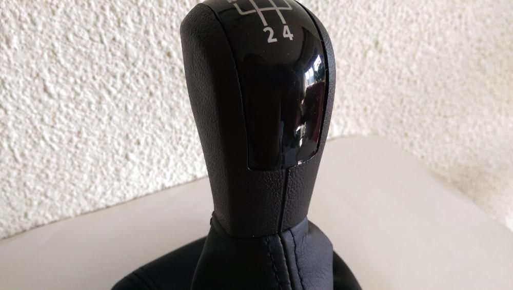 Manson schimbator + nuca pentru SKODA Octavia 2 in 5 trepte NEGRU