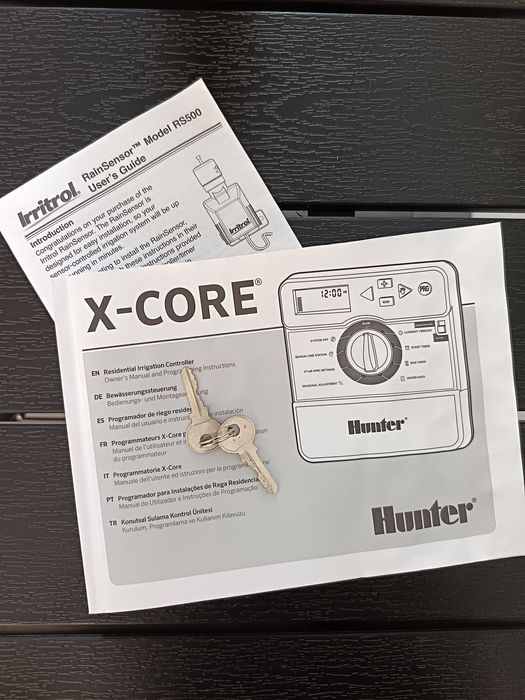 Programator HUNTER X-CORE pentru sistem de irigatie