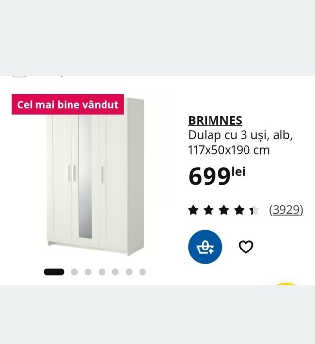 Dulap 3 usi Ikea