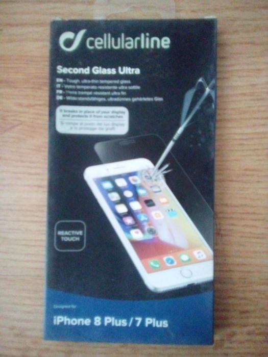 Folie sticlă iPhone 8+/7+