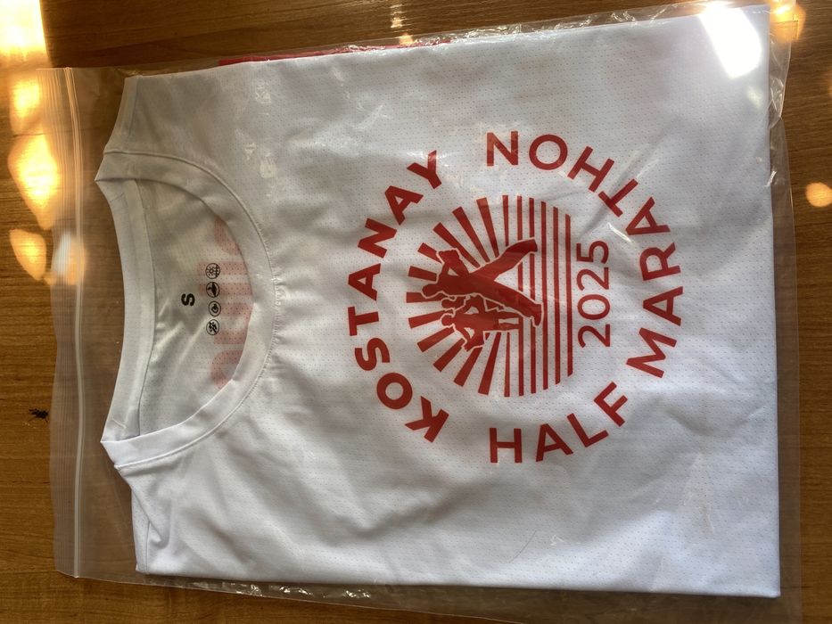 Футболка Half Marathon Kostanay новая .