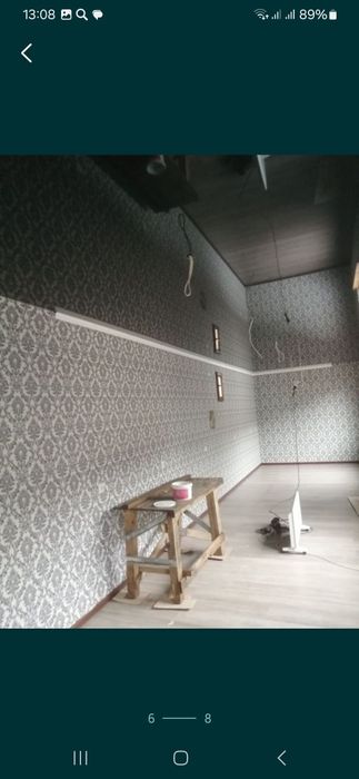 Обои, Галтели,Побелка .Левкас