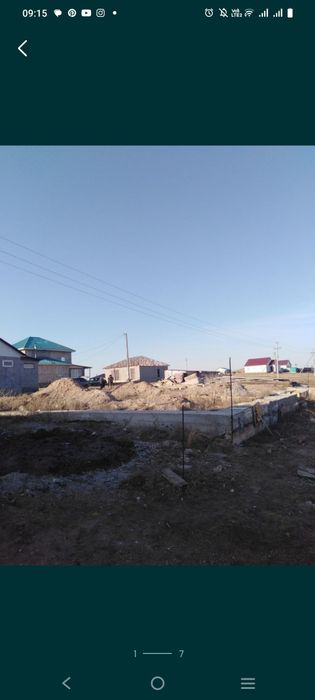 Продам участок на 4 дачной с фундаментом