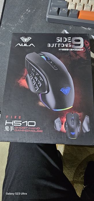 Геймерская мышка, проводная Aula H510Мышка для игры Мышка для игры