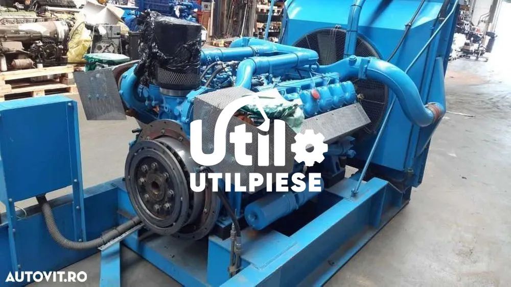 motor man d2842le201 excavator buldoexcavator incarcator + piese man