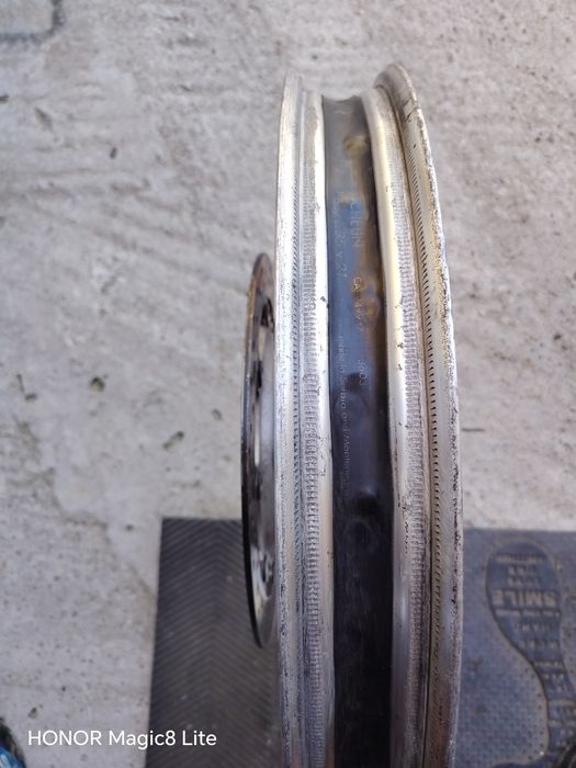 Roată față R21,Yamaha XT 660 R, disc frâna 320mm, cauciuc Michelin 90/90 R21