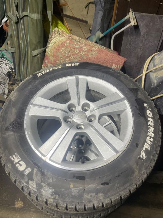 Комплект зимних колес 4 шт в сборе