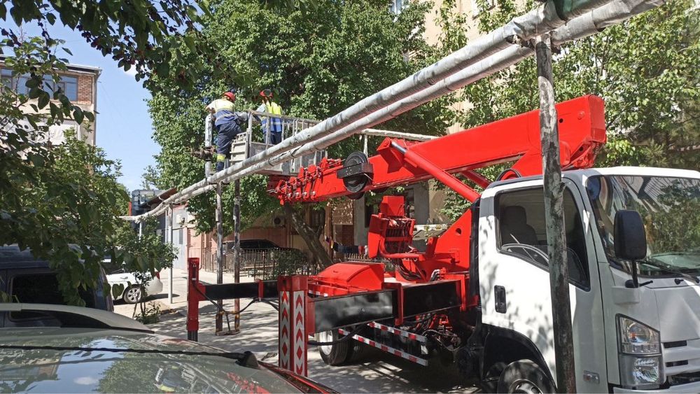 Avtovishka Isuzu 28 metr