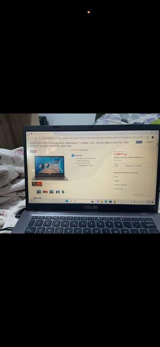 laptop asus amd ryzen 5 5500 U negociabil
