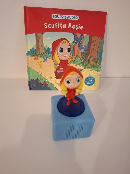 Boxa audio litera si figurina scufita rosie