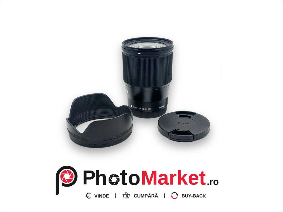 Sigma 16mm F1.4 DC DN Contemporary EF-M - Factura + Garantie