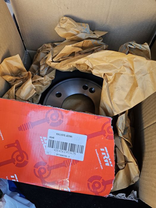 Discuri frana spate set 2 buc TRW Hyundai Ionic Kia Niro