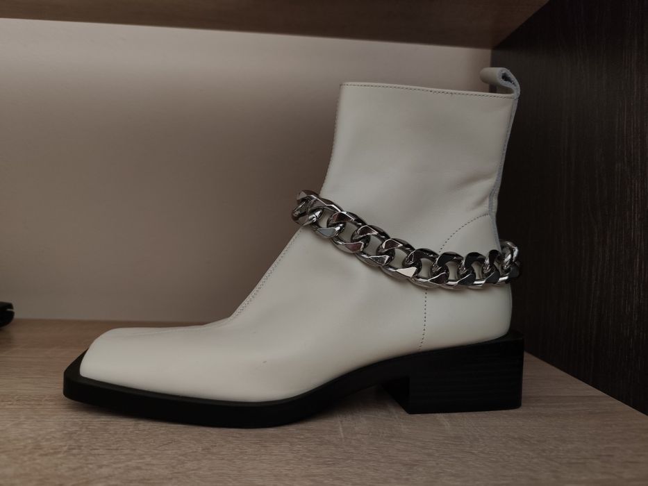 Новые кожаные ботинки Zara, размер 38