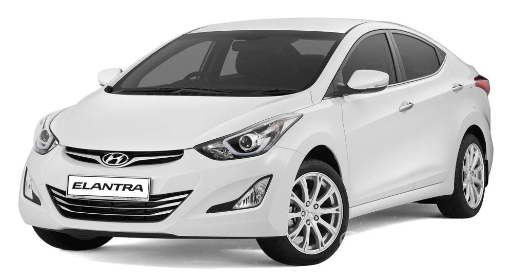 Elantra md решетка радиатора