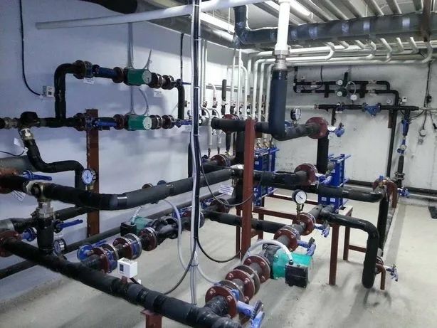 Монтаж тепловых узлов