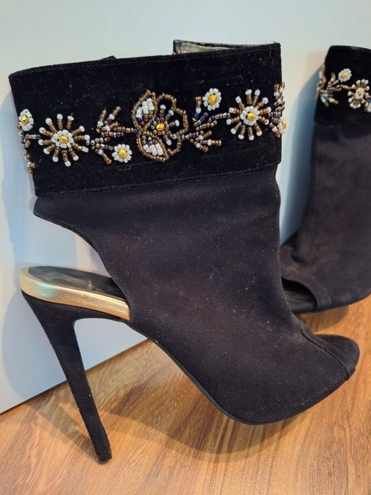 Sandale Minelli piele întoarsă