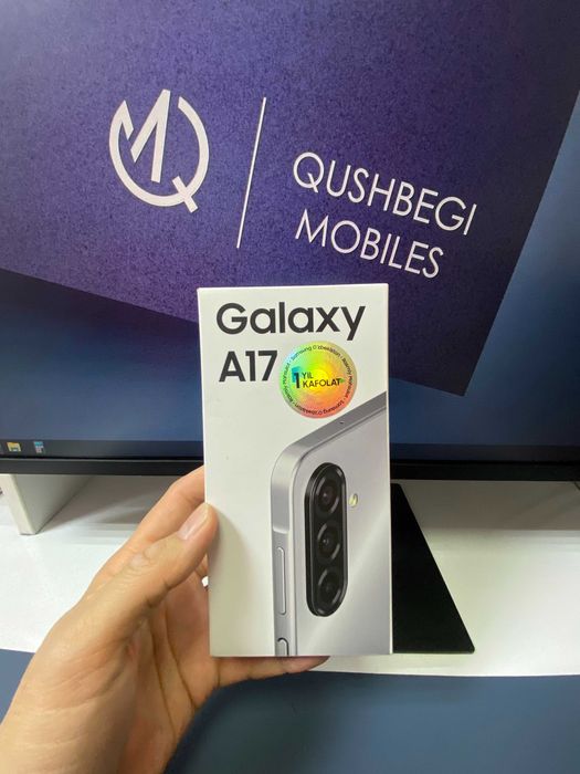 Ochilmagan! yengi telefon sovg`aga kegan Samsung A17 8*256GB Grey