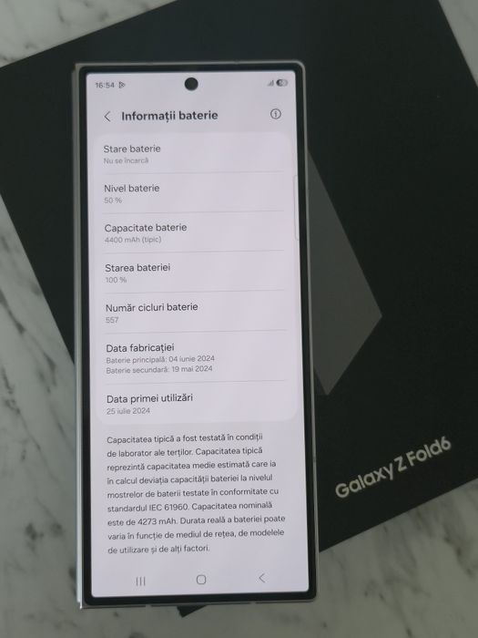 Vand/Schimb Samsung Z Fold6 512gb