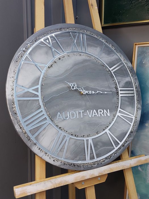 Epoksid smoladan kartina va soatlar / Часы и картины из эпоксидный смо