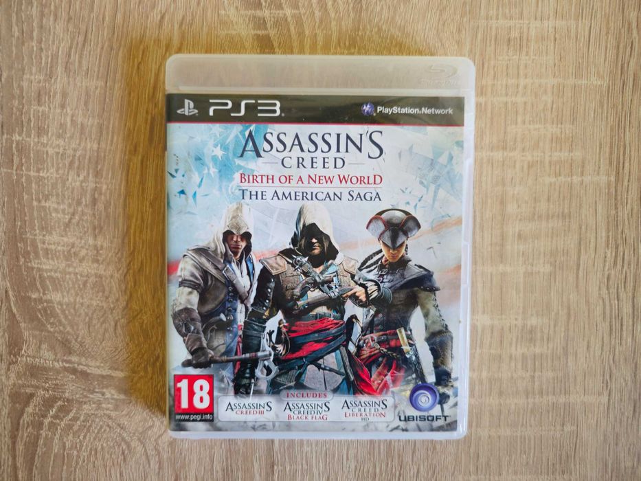 Assassin's Creed The American Saga Collection за PlayStation 3/PS3/ПС3/Плейстейшън 3