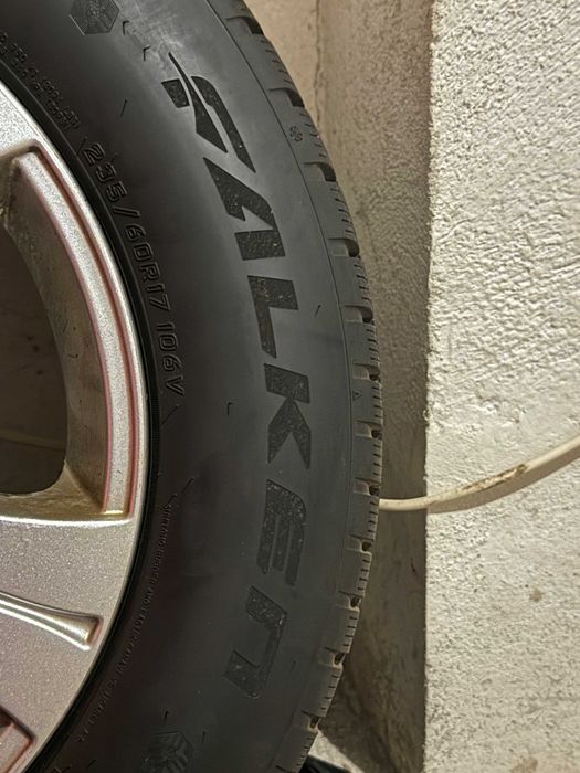 Зимни гуми Falken 235/60 R17 с алуминиеви джанти за Chevrolet Captiva – под 1000 км
