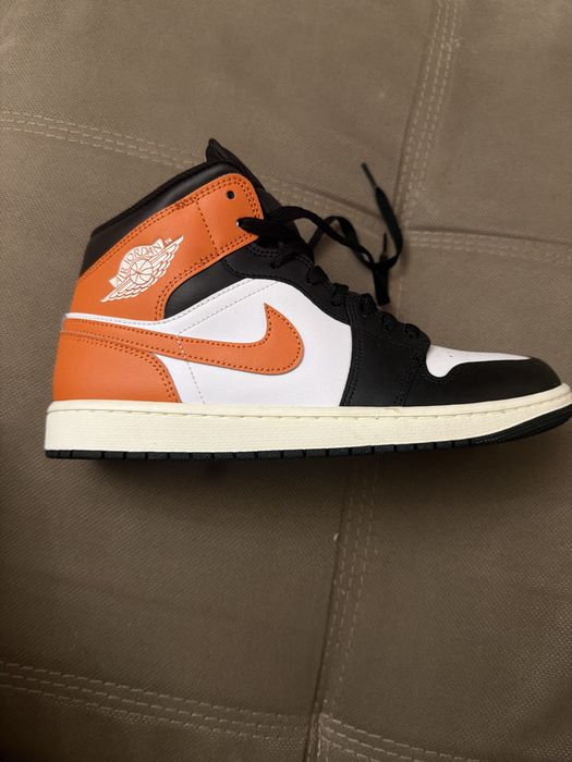 Nike air jordan 1 Orange/white/black