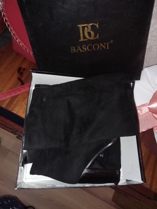 Ботфорты зима европейка