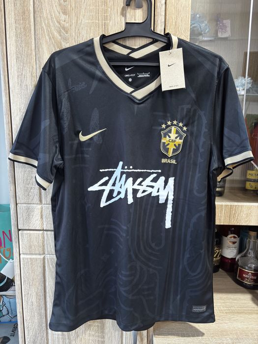 Brasil x Stussy Football Jersey