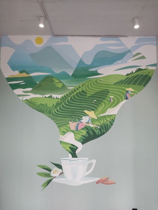 Художник, роспись стен