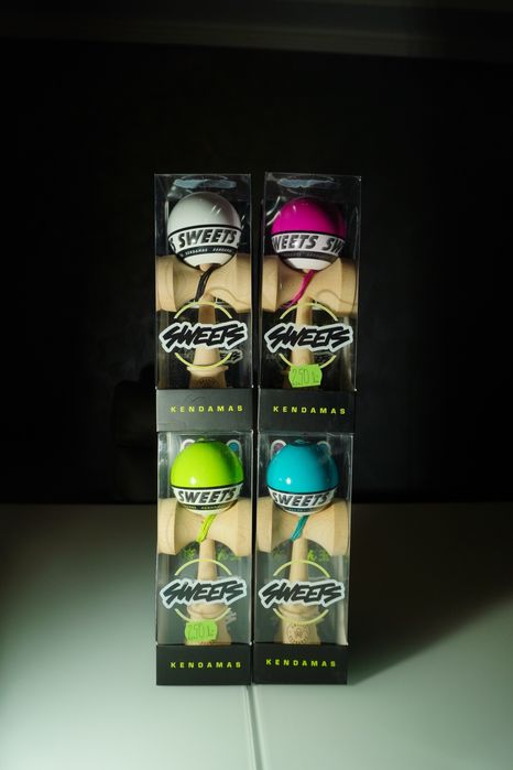 Kendama originala Sweets Starter sigilate
