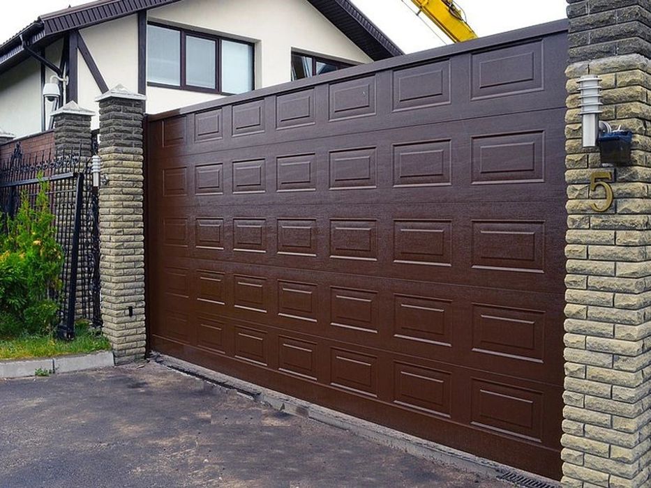 Откатные ворота, раздвижные ворота