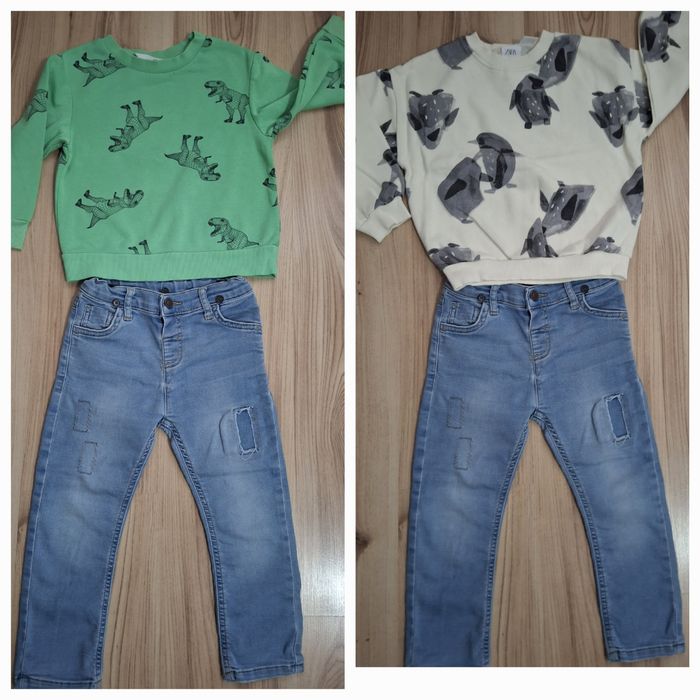 Zara и Н&М блуза за   (3-4 год)