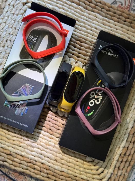 Xiaomi Smart Band 7 и Xiaomi 4