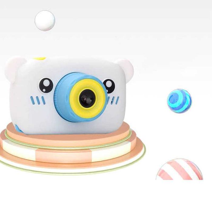 Дигитален детски фотоапарат STELS W319, Слот за SD карта, Игри, Камера