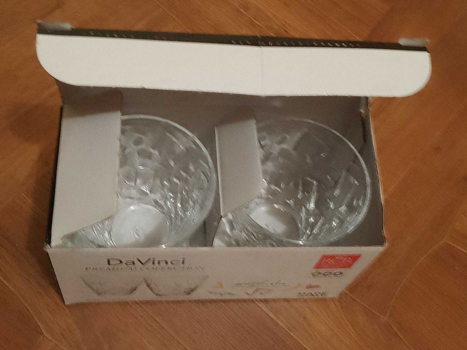 Set 2 pahare Eco-Crystal 295 ml DA VINCI RCR CRISTALLERIA ITALIANA