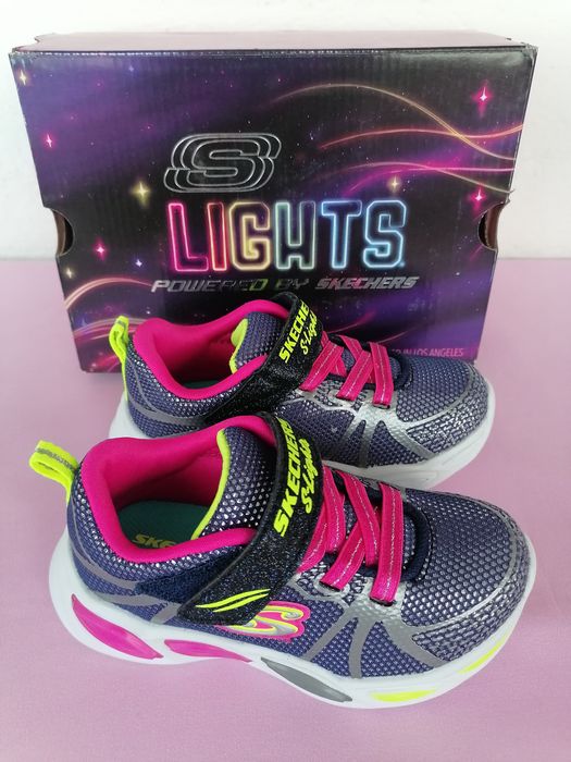 Детски светещи маратонки (сникърси) Skechers