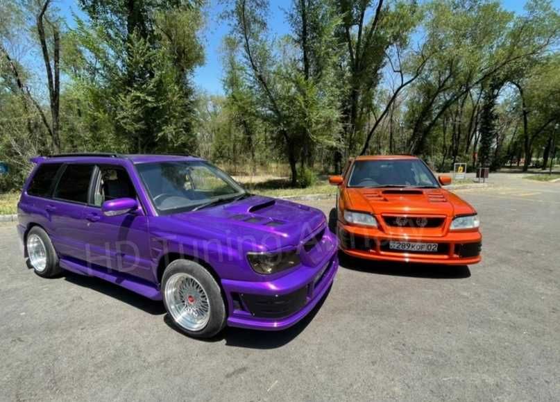 Пороги Burn Up Subaru Forester SF